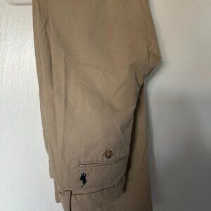 Polo Ralph Lauren Boys Straight Fit Preppy Pants- Khaki